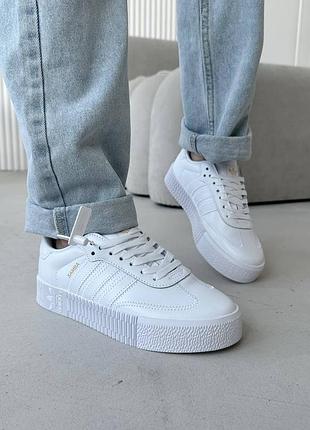 100% оригінал | кросівки adidas samba white | eu 36-40 р.