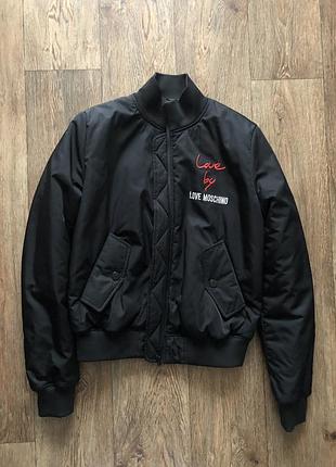 Куртка, бомбер moschino xs-s оригінал