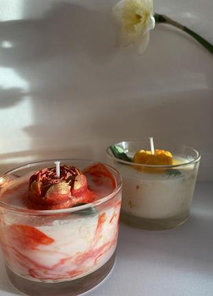 Свічки з соєвого воску