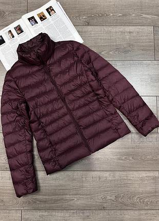 Фирменная пуховая куртка пуховик uniqlo