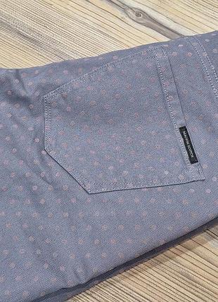 Удивительные джинсы колору лаванды с прином в горошок fancy pants maison scotch & soda!
