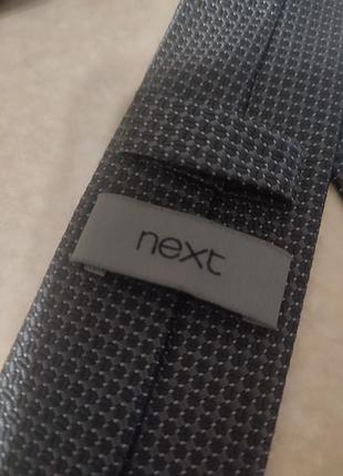 Серый галстук next