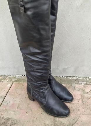 Кожание чоботи / ботфорди європейка