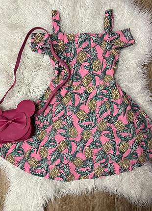 Дитяче плаття сукня-принт