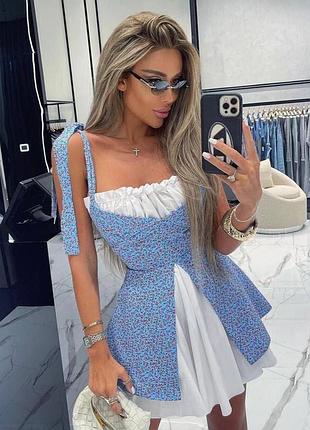 Женское короткое платье