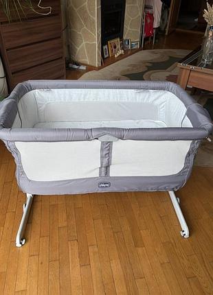 Ліжко chicco next 2 me dream graphite