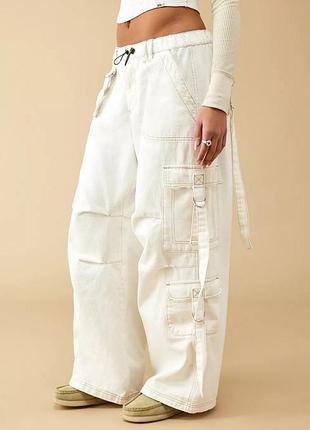 Широкие штаны багги карго bdg urban outfitters палаццо