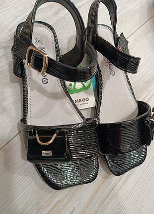 Босоножки с квадратным носком 29-34 kimboo