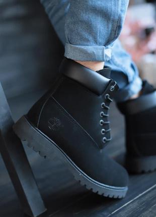 Timberland black fur🆕 шикарные мужские ботинки 🆕 купить наложенный платёж10 фото
