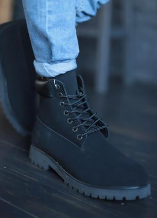 Timberland black fur🆕 шикарные мужские ботинки 🆕 купить наложенный платёж2 фото