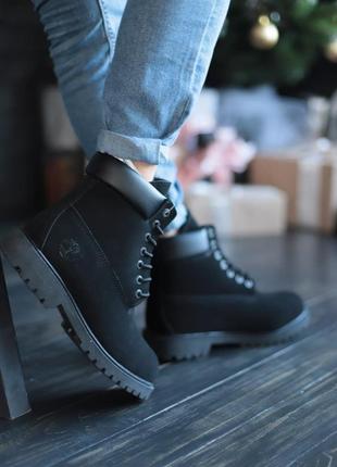 Timberland black fur🆕 шикарные мужские ботинки 🆕 купить наложенный платёж9 фото