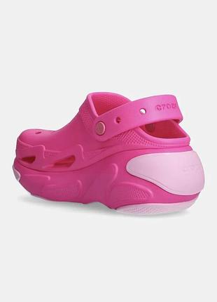 Crocs bubble blue clog жіночі3 фото