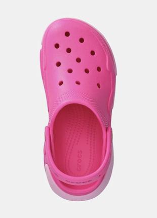 Crocs bubble blue clog жіночі4 фото
