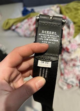 Ремінь diesel жіночий шкіра