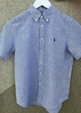 Рубашка polo ralph lauren оригинал 10/12 лет