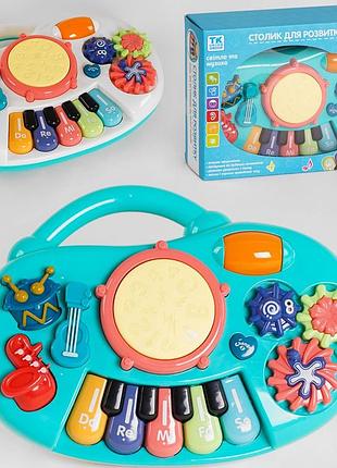 Пианино tk group, подсветка, звуки, мелодии, колыбельные белые