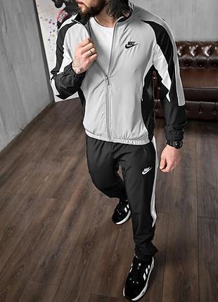 Спортивний костюм nk новий сірий black/grey 4