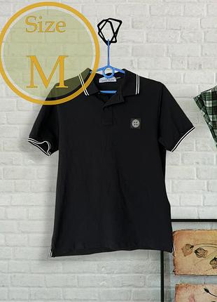 Чоловіча футболка поло stone island 101522s18.v0029, (р. m)