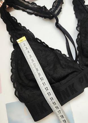 Топ бралет pink victoria's secret xs 34 ажурный без косточек4 фото