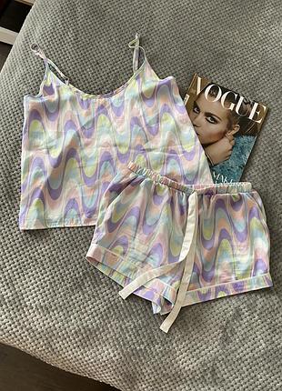 Піжама жіноча майка і шорти