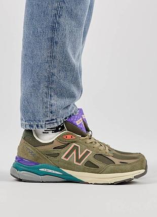 Стильные мужские кроссовки new balance 990v3