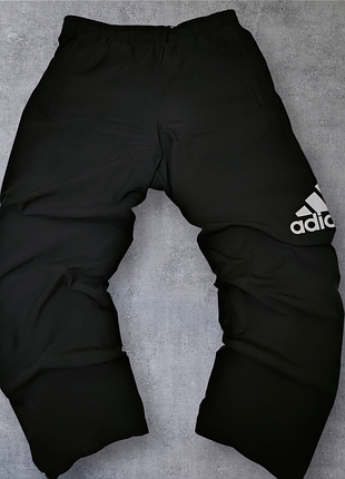 Чорні широкі спортивні штани adidas essential розмір l