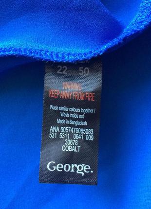 Стильная блуза свободного кроя большого размера george10 фото
