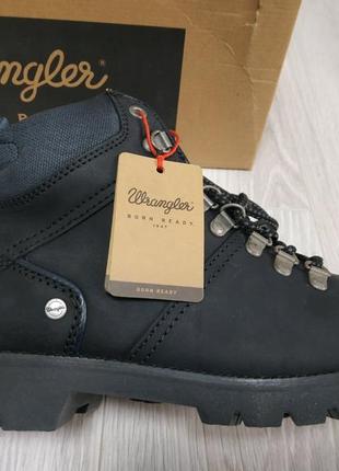 Wrangler оригинал португалия утепленные добротные кожаные мужские ботинки р. 44. 454 фото