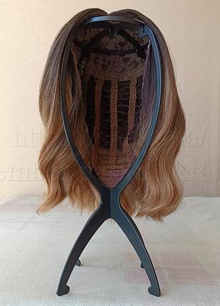 Короткий парик, каре, без челки, волнистая, термостойкая, парик