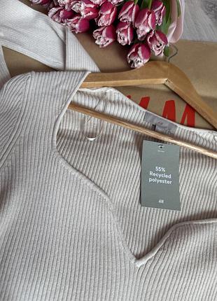Кофта в рубчик h&m 5