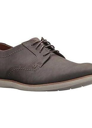 Clarks oxford шкіра,туфлі,мокасини 41-42р.