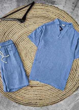 Легкий летний муслиновый костюм