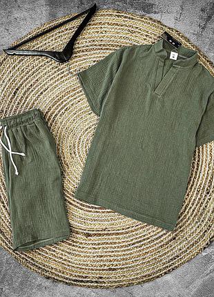 Легкий летний муслиновый костюм