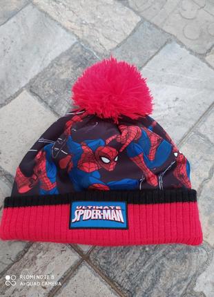 Шапка спайдермен