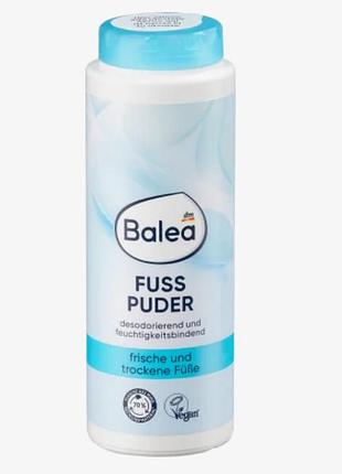 Пудра для ног balea fuss puder 100г