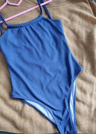 Купальник в рубчик