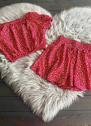 Комплект шорты и топ