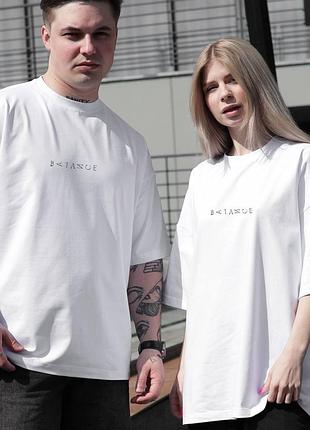 Футболка базовая оверсайз, парные футболки4 фото