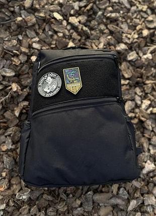 Міський рюкзак чорного кольору fenrir на 15л.