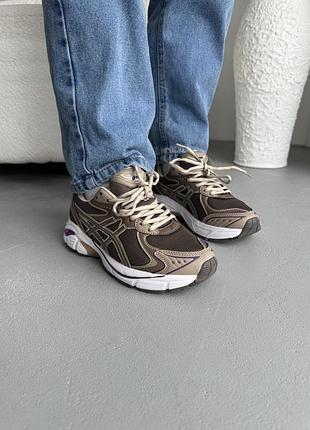 Кроссовки asics 1968-2160 brown3 фото