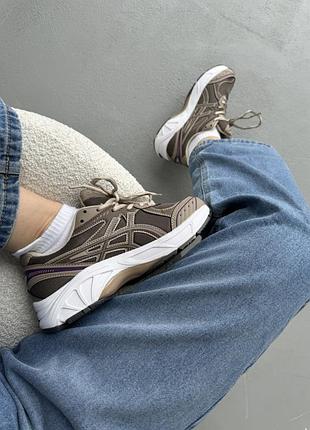 Кроссовки asics 1968-2160 brown2 фото