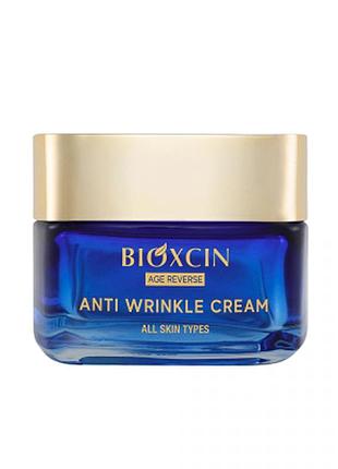 Нічний крем для обличчя проти зморшок bioxcin, 50 мл