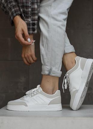 Женские кроссовки nexis white grey нп4917(49 - 03)