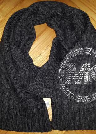 Дизайнерський теплий шарф від michael kors! оригінал!