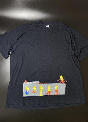 Футболка simpsons 1999 screen  stars vintage