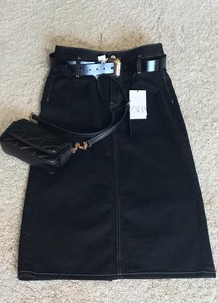 Юбка женская, меди, zara.