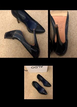 Туфли с актуальным носком, кожаная подошва. профилатика, коробка