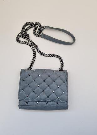 Сумка zara, шкіряна сумка, сумочка шкіра, сумка через плече, міні сумка,
