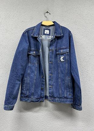 Куртка джинсова karl kani s чоловіча