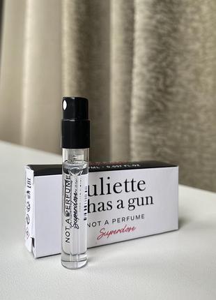 Juliette has a gun not a perfume 100 ml not a perfume superdose